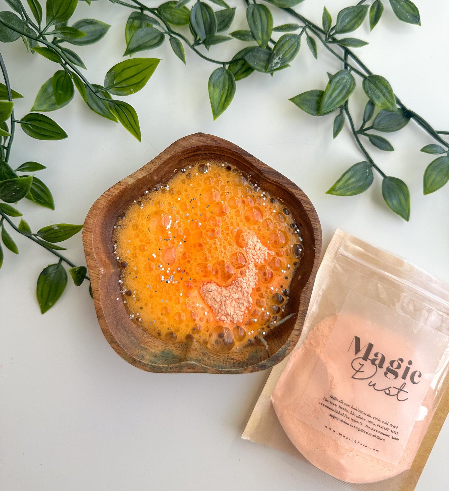 Rainbow Magic Dust w/Magic Liquid - | Magic Potion | STEM | Sensory Play | Halloween Gift | Birthday Gift | Christmas Gift | Montessori | Holiday Sensory