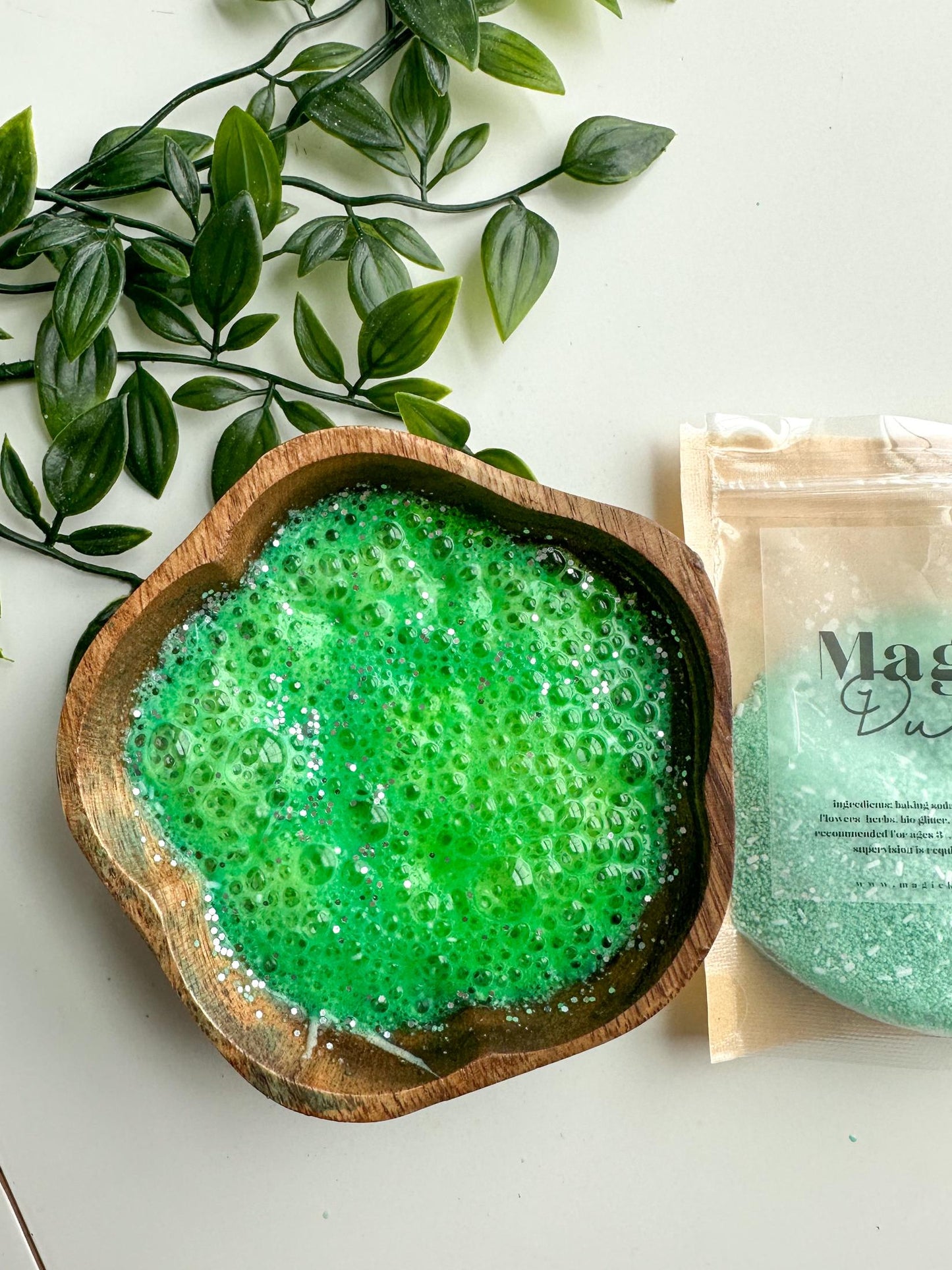 Rainbow Magic Dust w/Magic Liquid - | Magic Potion | STEM | Sensory Play | Halloween Gift | Birthday Gift | Christmas Gift | Montessori | Holiday Sensory