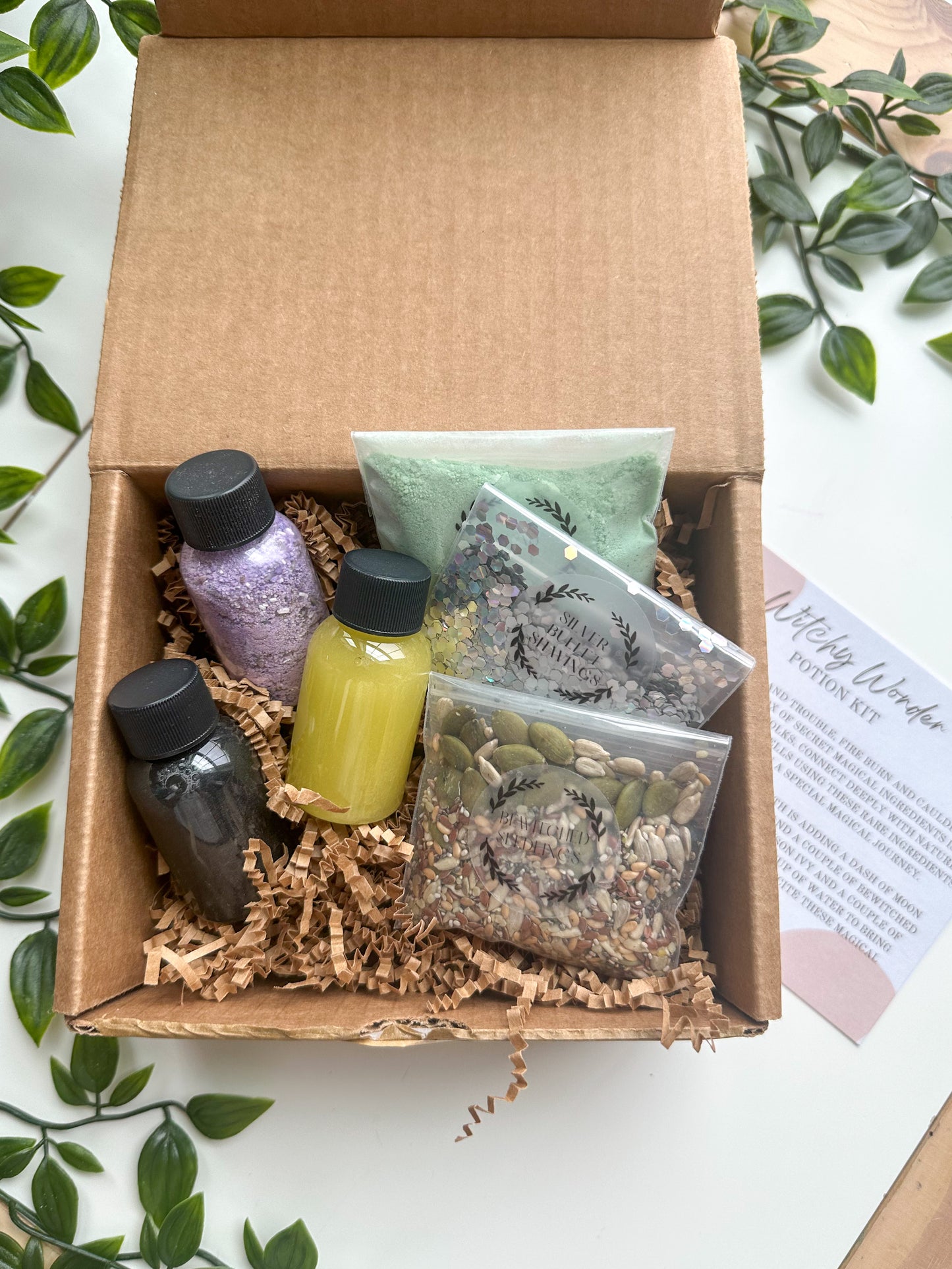 Witchy Wonder Sensory Potion Kit®- | Magic Potion | STEM | Sensory Play | Halloween Gift | Birthday Gift | Christmas Gift | Montessori | Holiday Sensory
