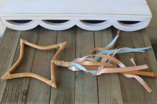 Magic Star Rattan Wand - | Magic Potion | STEM | Sensory Play | Halloween Gift | Birthday Gift | Christmas Gift
