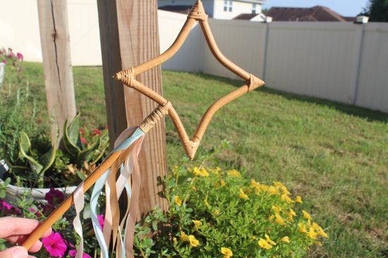 Magic Star Rattan Wand - | Magic Potion | STEM | Sensory Play | Halloween Gift | Birthday Gift | Christmas Gift
