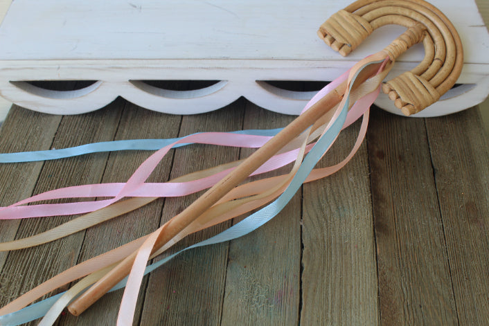 Magic Rainbow Rattan Wand - | Magic Potion | STEM | Sensory Play | Halloween Gift | Birthday Gift | Christmas Gift