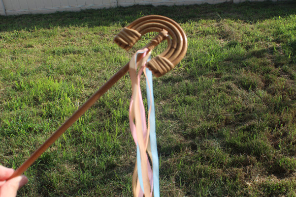 Magic Rainbow Rattan Wand - | Magic Potion | STEM | Sensory Play | Halloween Gift | Birthday Gift | Christmas Gift
