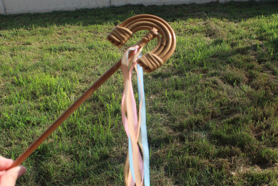 Magic Rainbow Rattan Wand - | Magic Potion | STEM | Sensory Play | Halloween Gift | Birthday Gift | Christmas Gift