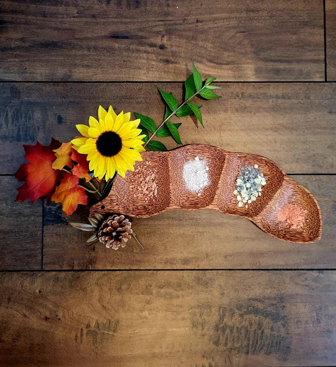 Handmade Tamarind Coconut Wooden Plate Potion Accessories- | Magic Pot ...