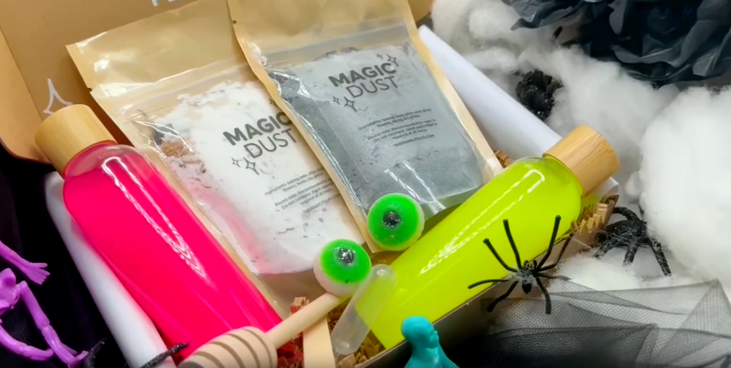 Load and play video in Gallery viewer, The Midnight Magic Halloween Sensory Potion Kit®
